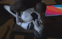 【4K/无修/无水印】新作-牛头人爱好者-白丝巨乳人妻被巨根小鬼侵犯中出 混剪