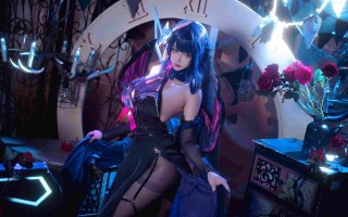 Seya狮砸 雷电将军魅魔cos 12P