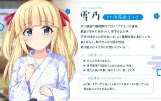 AVG/生肉 雪の嫁入り～可愛い幼馴染と婚前旅行