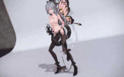 新作-💗黑旗袍洛天依无惨2 X 🦋蝴蝶警告