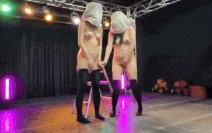 [甘雨ランx恋闇望愛]ライブハウスに裸で出演した件についてお話しします。