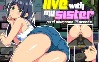 【PC/SLG/巨乳/中出/乱伦】Live With My Sister