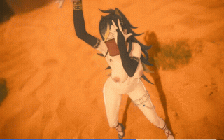 【mmd/黑皮/裸舞】原神 迪希雅与坎蒂丝裸舞（3分钟15秒）