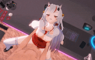 配信終わりのホロメンとそのままデスクでH