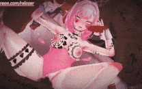 【3D动画/Relozer】崩坏-爱莉希雅Elysia 的SEX LIVE直播 [94M]