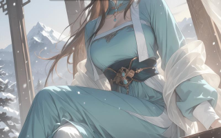 [ManAI]古风美 江东小乔之美人书~古風美 江東小喬の美人書道[AI Generated]