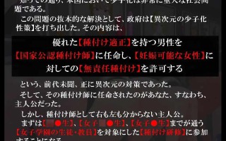 PC/SLG/魅壁尻 异次元的少子化策略~国家公认的“中出专业配种师”   #異次元の少子化性策 ～あなたは国家公認の”中出し専門種付け師”に任命されました!～ 官方中文版