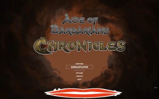[3D横板ACT有动画英文] 蛮战编年史时代 Age of Barbarians Chronicles V0.57 步兵版 2.5G电脑￼￼