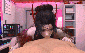 【3D动画/游客01】鱼玄姬游戏屋 性感御姐足交骑乘榨精 [866M]