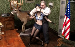 [kaokaoriri] 生化之迷 克莱尔警服 [42P+72.85MB][百度盘]