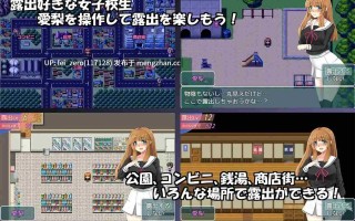 【PC/RPG/汉化】RJ245263 真夜中の露出女子校生2 [ダブルメロン]