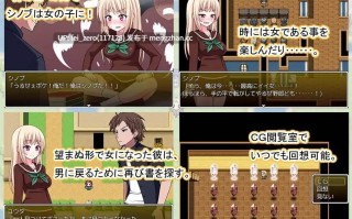 【PC/RPG/汉化】RJ162210 在男子学校变成了女孩子的忍君 出门走两步都会遇到十个想艹我的男人 [7センチ]