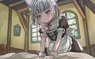 RJ01361260【古都ことり】住み込み猫耳メイドの無意識誘惑に耐えられない-クレールちゃん編-