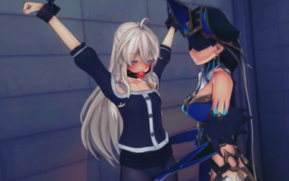 【3D动画】监狱里的屑魔女