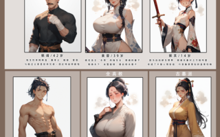 [Lsp集合所][AI][3D] 神雕淫传-黄蓉篇