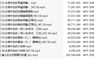 【中文音声/6集合集/759M】【吾家有女】樓上的女兒想要你的愛【cv：葉月】