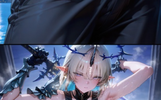 【2d图包】鸣潮-卡提西亚  1-4    卡提西亚不敌神秘路人男，惨遭爆炒！89P+93P+94P+190P  把卡提西亚的被动都艹出来了，最后终局之战大小卡任意切换...剧情向