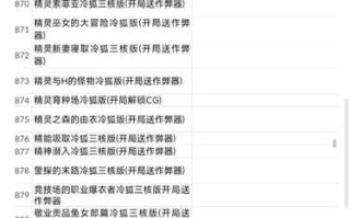 冷狐2046款破解游戏大合集  510G