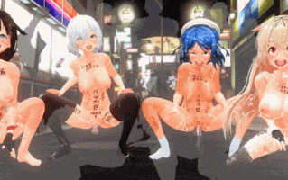 おっぱい駆逐艦娘大乱交