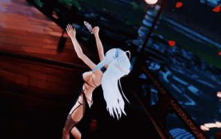 【跳舞 巨乳 黑丝 乳摇】浪人琵琶 - Haku