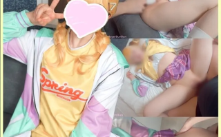 奶龙琴音「プロデューサーしゅきぃ♡♡」ホテルでPと甘々えっち♡身体反応しまくり連続中イキ痙攣絶頂💛