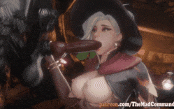 【1K/无修】新作-TheMadCommande34-Mercy's Special Halloween Deal-1K
