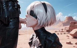 机械纪元2B在无人烟的大峡谷被插的阴道和肛门流出许多精液