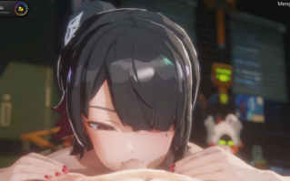 M21-0152 #STKadaChi #艾莲 #铃 #绝区零 #口交