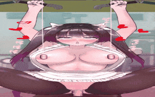 【里番】[IVORY] オナサポジム#コスプレ〜逆バニー(耳なし)と裸メイドでエクサ〜/090208