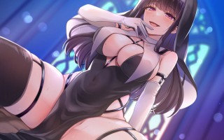 RJ01264011【恋鈴桃歌】闇堕ちドすけべシスターのマゾ堕ち◯ぽに捧げるドSイタズラ調教～イカせてくれないカウントダウン搾精えっち～