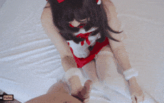 【真人 AV】4498.圣诞快乐！让我成为你的圣诞礼物吧~，[舟合4498]