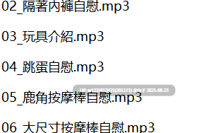 [RJ345678][Shiny Silver] 【中文】小蘿蘭香自慰真實錄音~1小時45分實際自慰收音~(CV：小蘿蘭香)