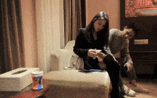 深夜场约了个高颜值性感黑衣妹子