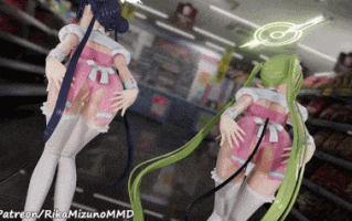 竜華キサキ と 橘ノゾミ & ブルーアーカイブ