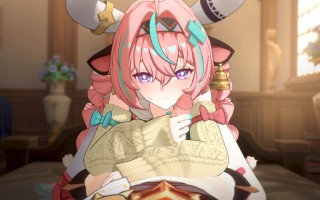 牛牛饿了，需要喂牛牛吃牛牛喝牛奶了🐮🥛！