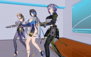 【跳舞 腰振 乳摇】新作-凯茜娅x恩雅x茉莉安 dance