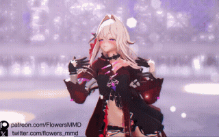 【mmd/裸舞】(HonkaiImapct)Thelema-Maria（4分钟）